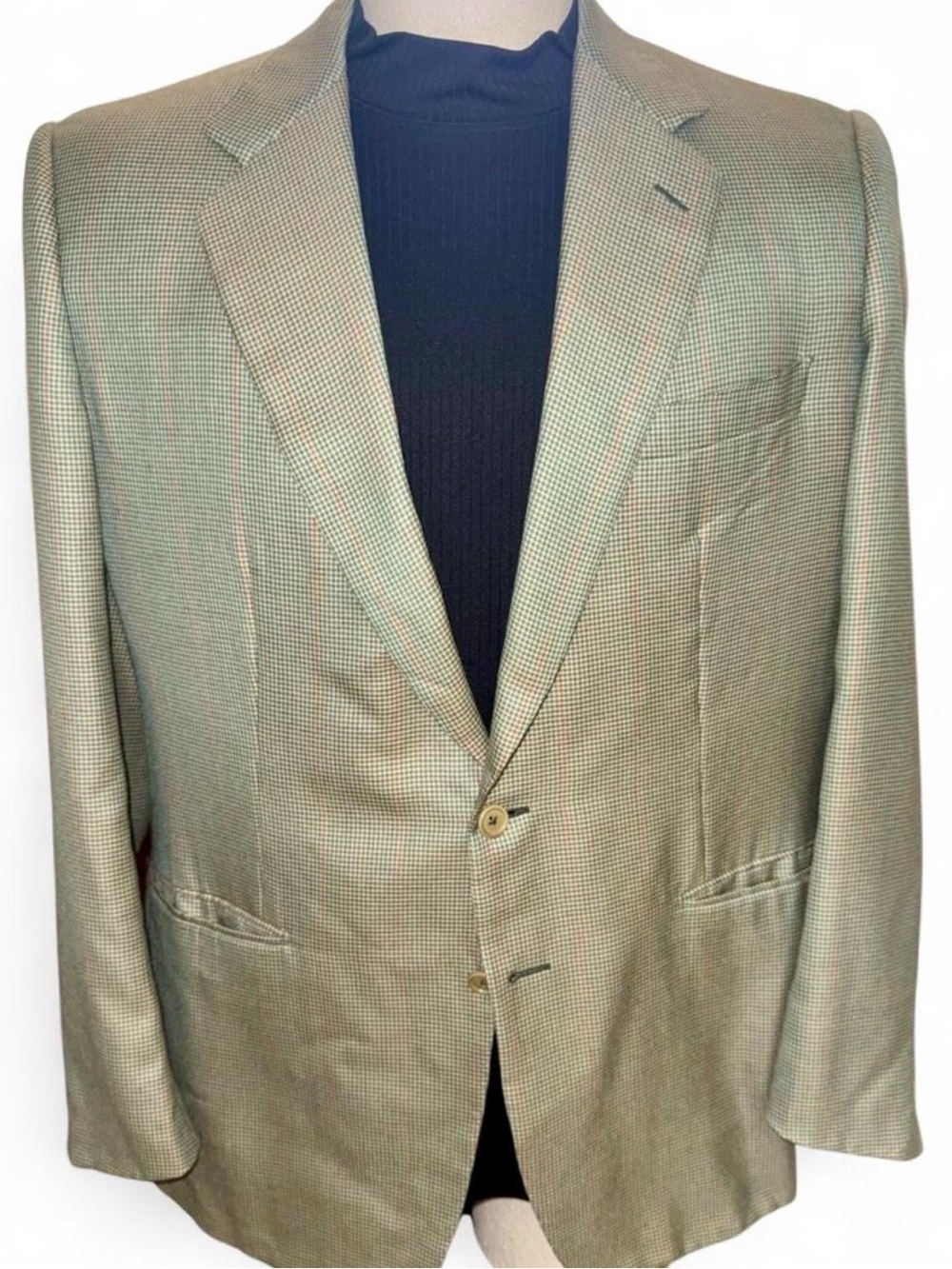 Stunning Belvest Cashmere Sport Coat — Made in Italy — Size 48 US / 56 IT